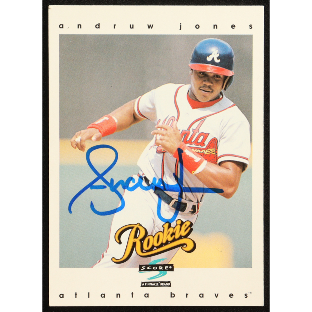 Andruw Jones Signed 1997 Score #310 RC (JSA) at PristineAuction.com