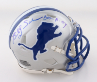 Billy Sims Signed Lions Throwback Alternate Speed Mini Helmet Inscribed "80 - R.O.Y" (Wilder) at PristineAuction.com