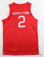 Shai Gilgeous-Alexander Signed Team Canada Nike Authentic Jersey (PSA) at PristineAuction.com