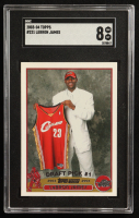 LeBron James 2003-04 Topps #221 RC (SGC 8) at PristineAuction.com