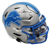 Jameson Williams Signed Lions Mid-Size Speedflex Helmet (Beckett) at PristineAuction.com