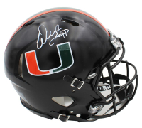 Warren Sapp Signed Miami Hurricanes Full-Size Speed Helmet (Beckett) at PristineAuction.com