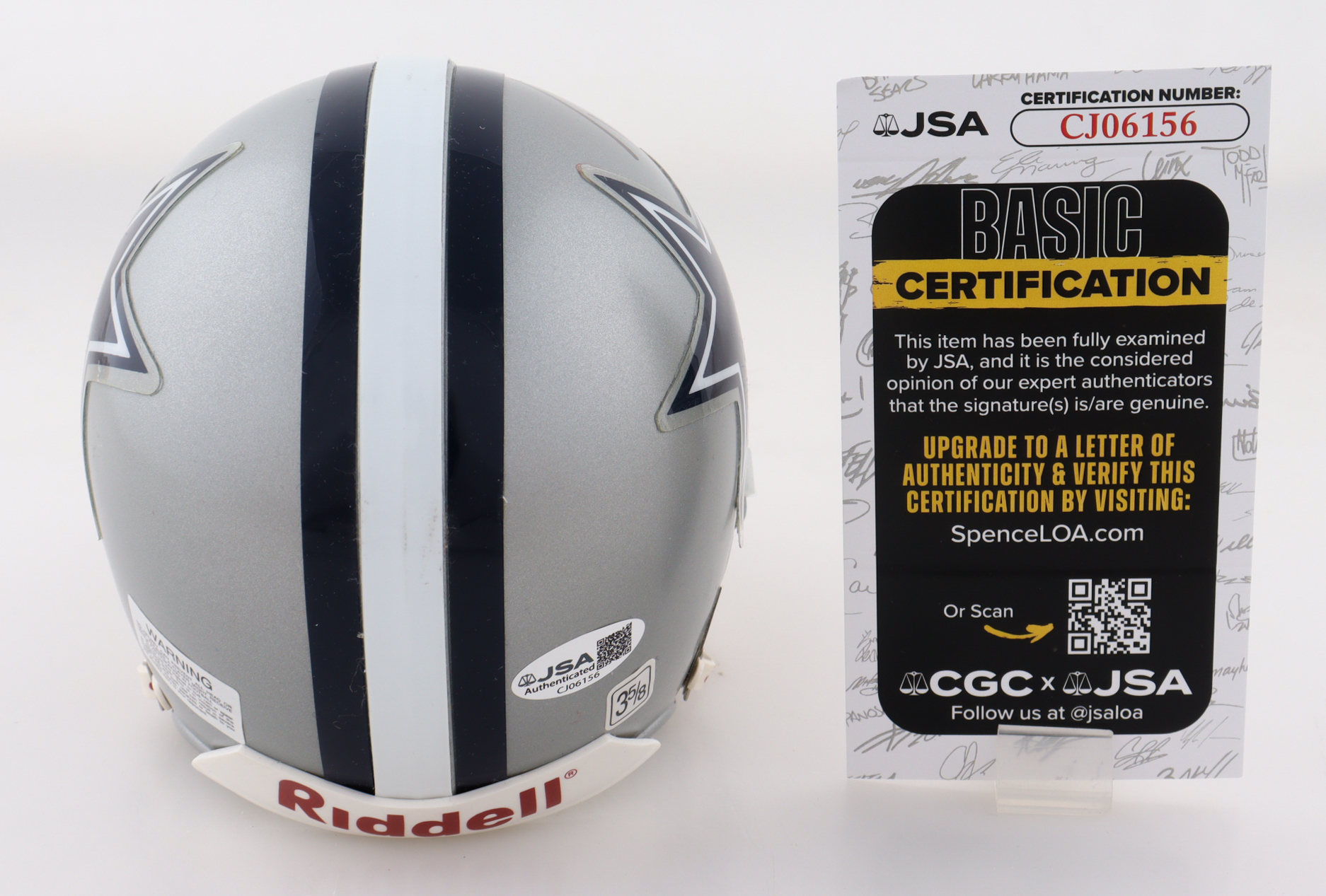 Tony Romo Signed Cowboys Mini Helmet (JSA) at PristineAuction.com Tony Romo Signed Cowboys Mini Helmet (JSA) at PristineAuction.com