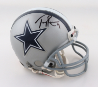 Tony Romo Signed Cowboys Mini Helmet (JSA) at PristineAuction.com