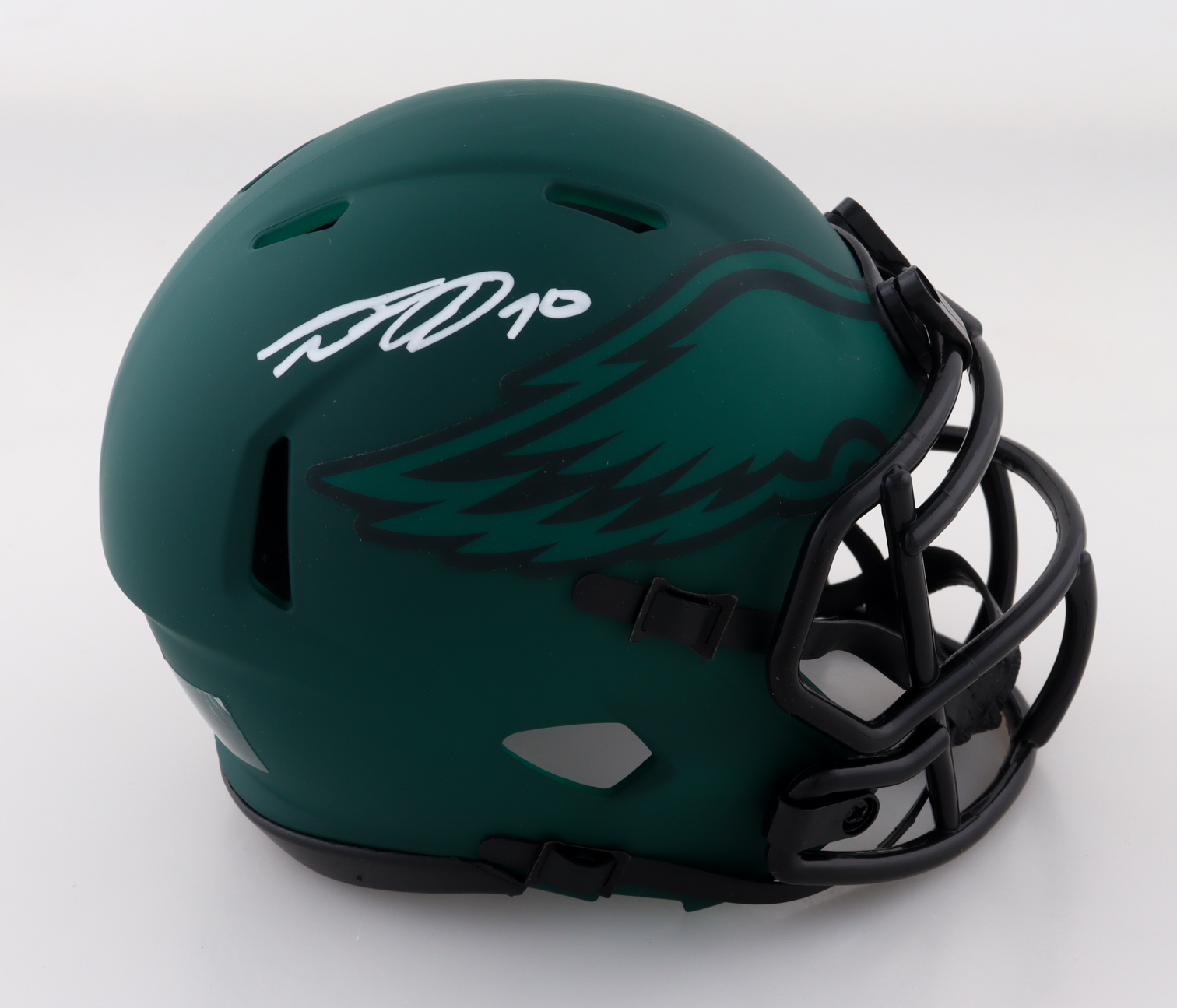 DeSean Jackson Signed Eagles Rave Alternate Speed Mini Helmet (JSA) at PristineAuction.com DeSean Jackson Signed Eagles Rave Alternate Speed Mini Helmet (JSA) at PristineAuction.com