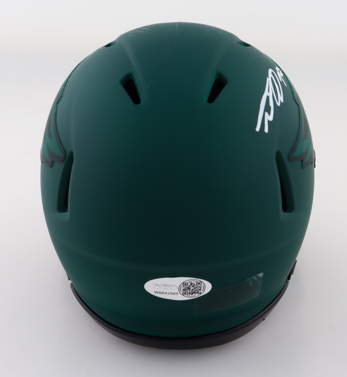 DeSean Jackson Signed Eagles Rave Alternate Speed Mini Helmet (JSA) at PristineAuction.com DeSean Jackson Signed Eagles Rave Alternate Speed Mini Helmet (JSA) at PristineAuction.com