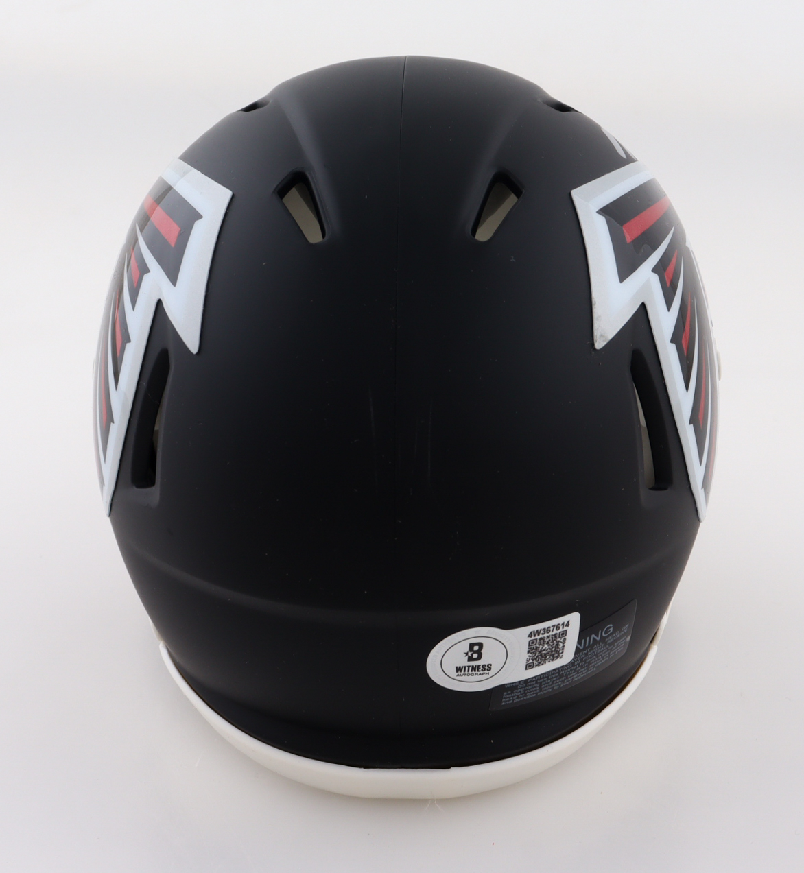 Michael Vick Signed Falcons Speed Mini Helmet (Beckett) at PristineAuction.com Michael Vick Signed Falcons Speed Mini Helmet (Beckett) at PristineAuction.com