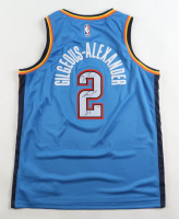 Shai Gilgeous-Alexander, Jalen Williams, & Luguentz Dort Signed Thunder Nike Authentic Jersey (JSA) at PristineAuction.com