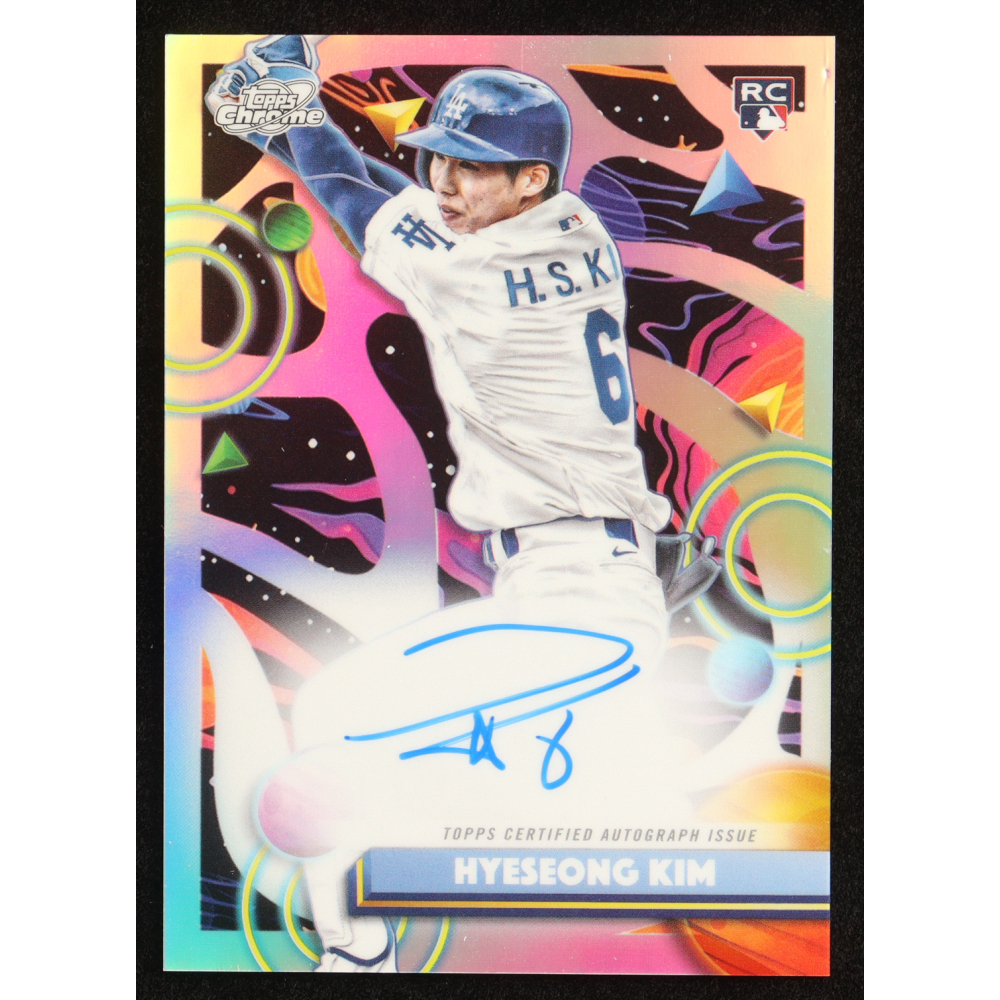 Hyeseong Kim 2025 Topps Cosmic Chrome Constellation Variation #181 RC at PristineAuction.com