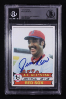 Jim Rice Signed 1979 Topps #400 (BGS Encapsulated) at PristineAuction.com