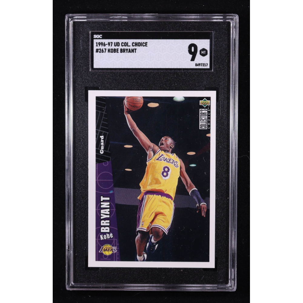 Kobe Bryant 1996-97 Upper Deck Collector's Choice #267 RC (SGC 9) at PristineAuction.com