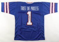 Sean McDermott Signed "Trust The Process" Jersey (JSA) at PristineAuction.com