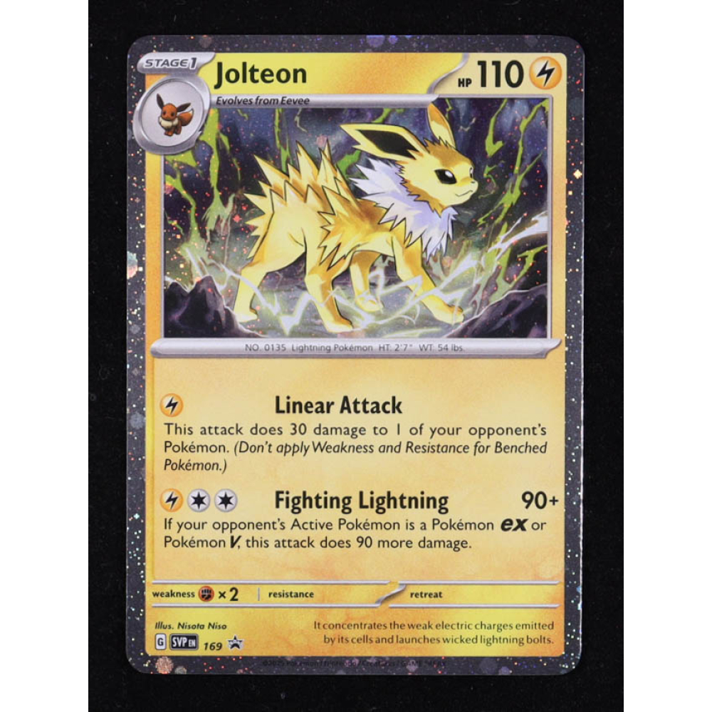 Jolteon 2023 Pokemon Scarlet & Violet Promos #169 at PristineAuction.com