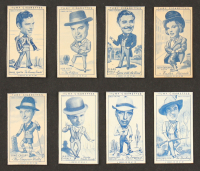 1949 Turf Cigarettes Film Stars Complete Trading Card Set With (50) Cards with Frank Sinatra #38, Bing Crosby #28, Judy Garland #30, Bob Hope #21 at PristineAuction.com