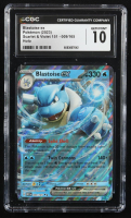 Blastoise ex 2023 Pokemon Scarlet & Violet 151 #009 (CGC 10) at PristineAuction.com