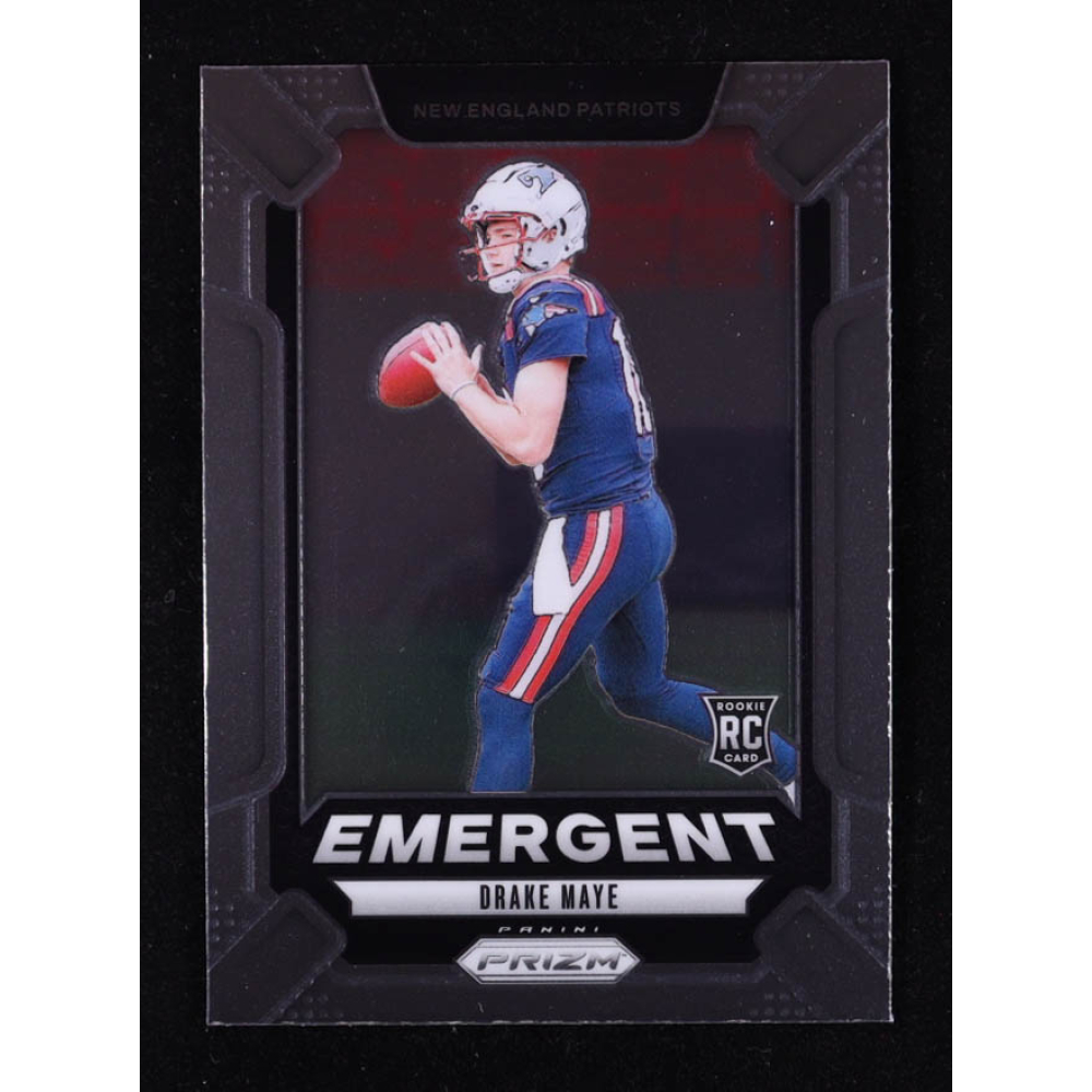 Drake Maye 2024 Panini Prizm Emergent #4 RC at PristineAuction.com