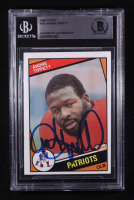 Andre Tippett Signed 1984 Topps #143 RC (BGS Encapsulated) at PristineAuction.com