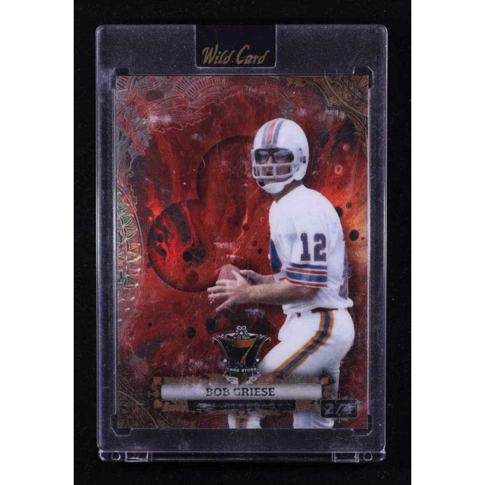 Bob Griese 2024 Wild Card 7 Card Studs #P7CGC-BG #2/4 at PristineAuction.com