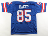 Stephen Baker Signed Jersey Inscribed "SBXXV 20-19" (JSA) at PristineAuction.com