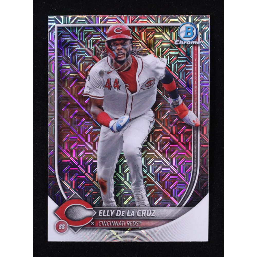 Elly De La Cruz 2025 Bowman Chrome Mega Box #89 at PristineAuction.com