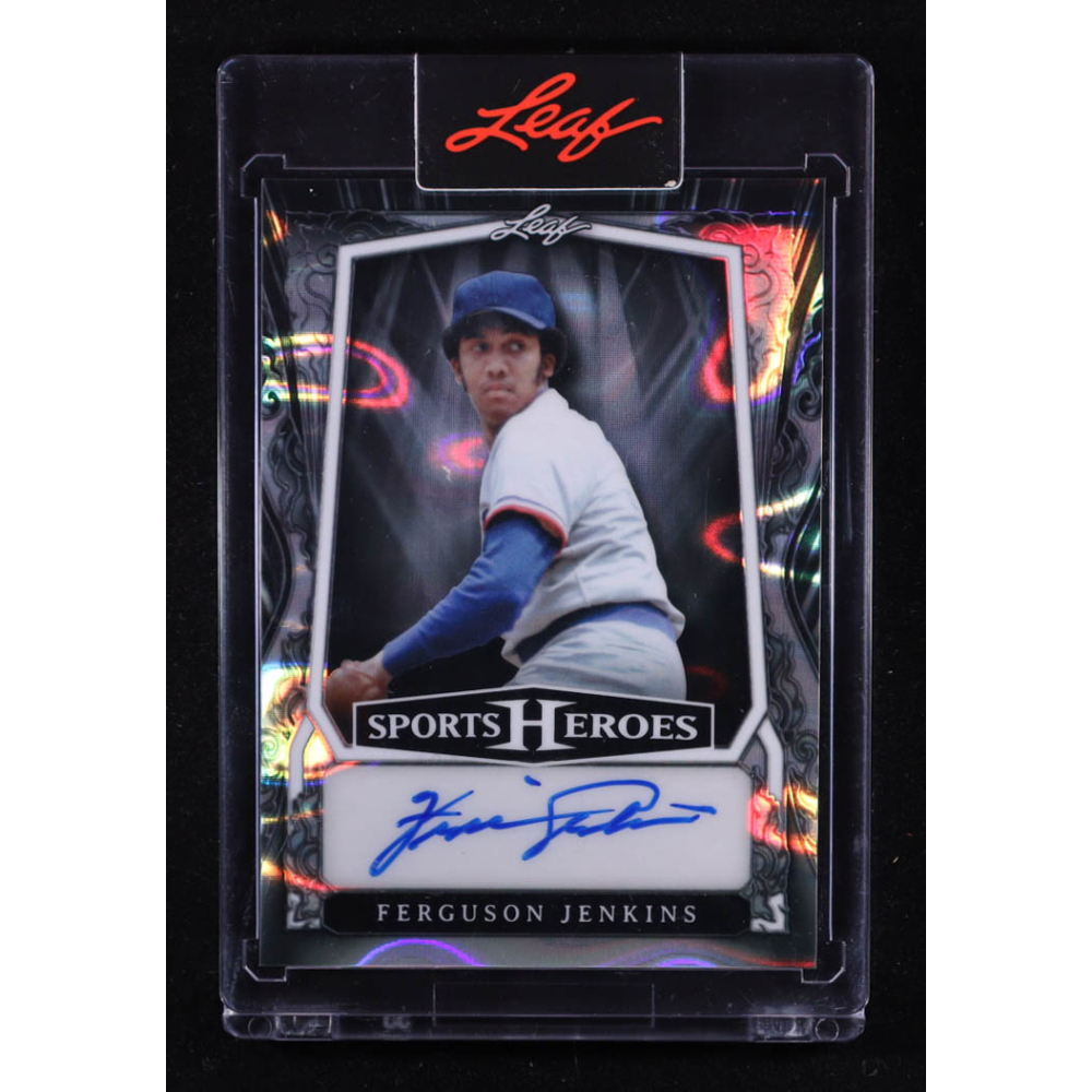 Ferguson Jenkins 2025 Leaf Sports Heroes Auto #BA-FJ1 #1/1 at PristineAuction.com
