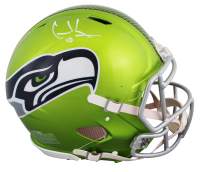 Cooper Kupp Signed Seahawks Full-Size Authentic On-Field Flash Alternate Speed Helmet (Fanatics) at PristineAuction.com
