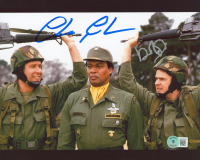 Chevy Chase & Dan Aykroyd Signed "Spies Like Us" 8x10 Photo (Beckett) at PristineAuction.com