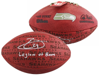 Earl Thomas Signed Official NFL "The Duke" Seahawks Team Showcase Logo Football Inscribed "Legion of Boom" (Beckett) at PristineAuction.com