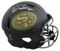 George Kittle Signed 49ers Full-Size Authentic On-Field Salute to Service Alternate Speed Helmet (Beckett) at PristineAuction.com