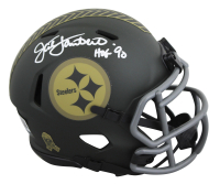 Jack Lambert Signed Steelers Salute to Service Alternate Speed Mini Helmet Inscribed "HOF 90" (Beckett) at PristineAuction.com