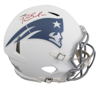 Randy Moss Signed Patriots Full-Size Authentic On-Field Rivalries Alternate Speed Helmet (Beckett) at PristineAuction.com