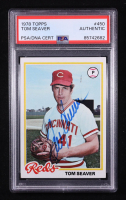 Tom Seaver Signed 1978 Topps #450 (PSA Encapsulated) at PristineAuction.com