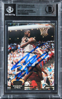 Magic Shaquille O'Neal Signed 1992 Stadium Club #247 RC (BGS) at PristineAuction.com