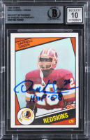 Darrell Green Signed 1984 Topps #380 Inscribed "HOF 08" (BGS | Auto Grade 10) at PristineAuction.com