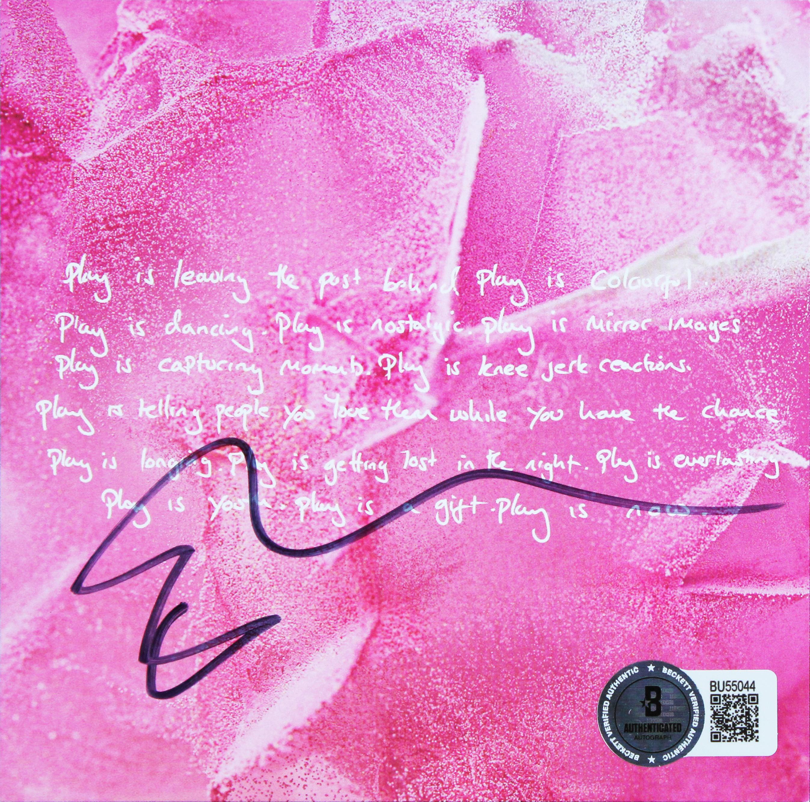 Ed Sheeran Signed "Play" CD Album Insert (Beckett) at PristineAuction.com Ed Sheeran Signed "Play" CD Album Insert (Beckett) at PristineAuction.com