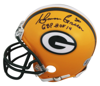Ahman Green Signed Packers Mini Helmet Inscribed "GBP HOF 14" (Beckett) at PristineAuction.com