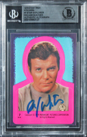William Shatner Signed 1979 Star Trek Stickers #7 Star Explorer (BGS) at PristineAuction.com