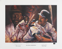 Tony Gwynn, Wade Boggs & R.J. Morrissey Signed 19x24 Lithograph (Beckett) at PristineAuction.com