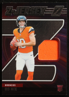 Bo Nix 2024 2024 Zenith Z Jersey #4 RC at PristineAuction.com