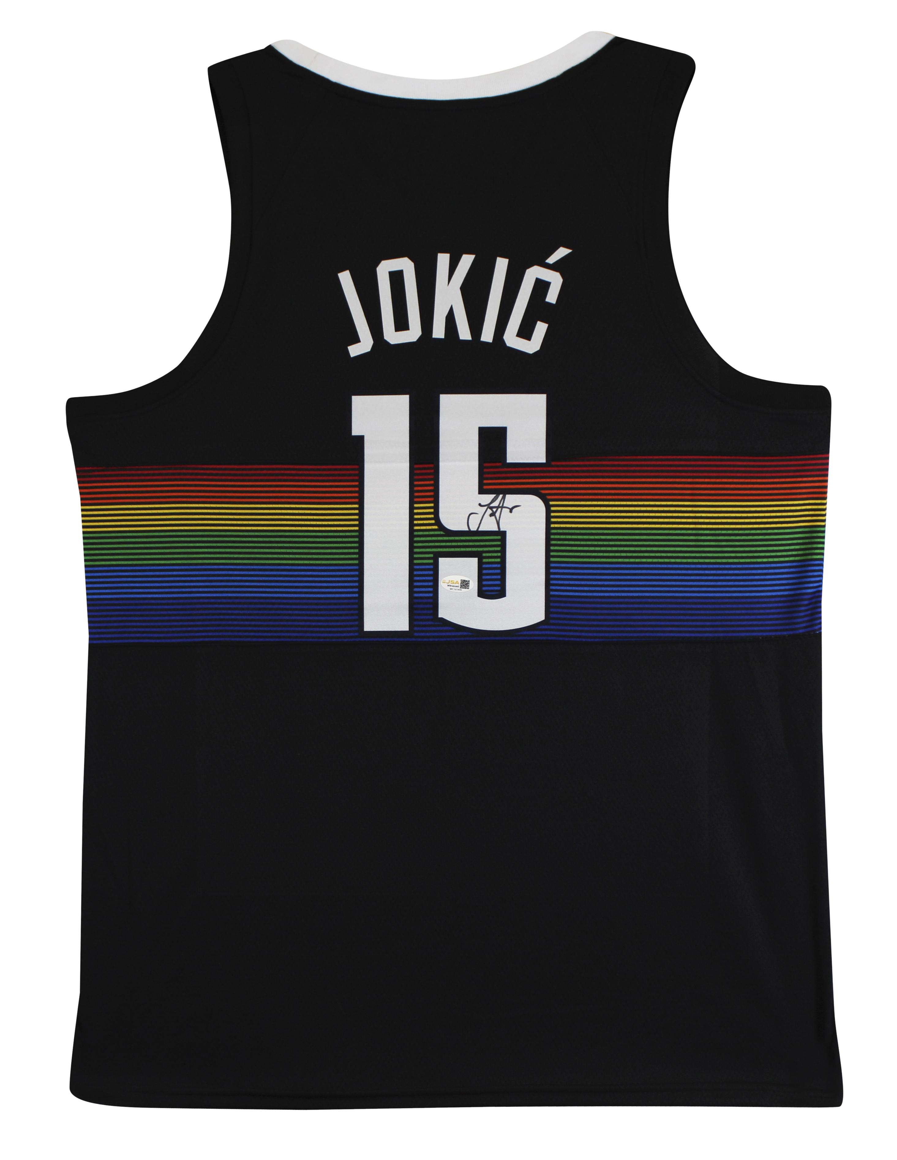 Nikola Jokic Signed Jersey (JSA) at PristineAuction.com Nikola Jokic Signed Jersey (JSA) at PristineAuction.com