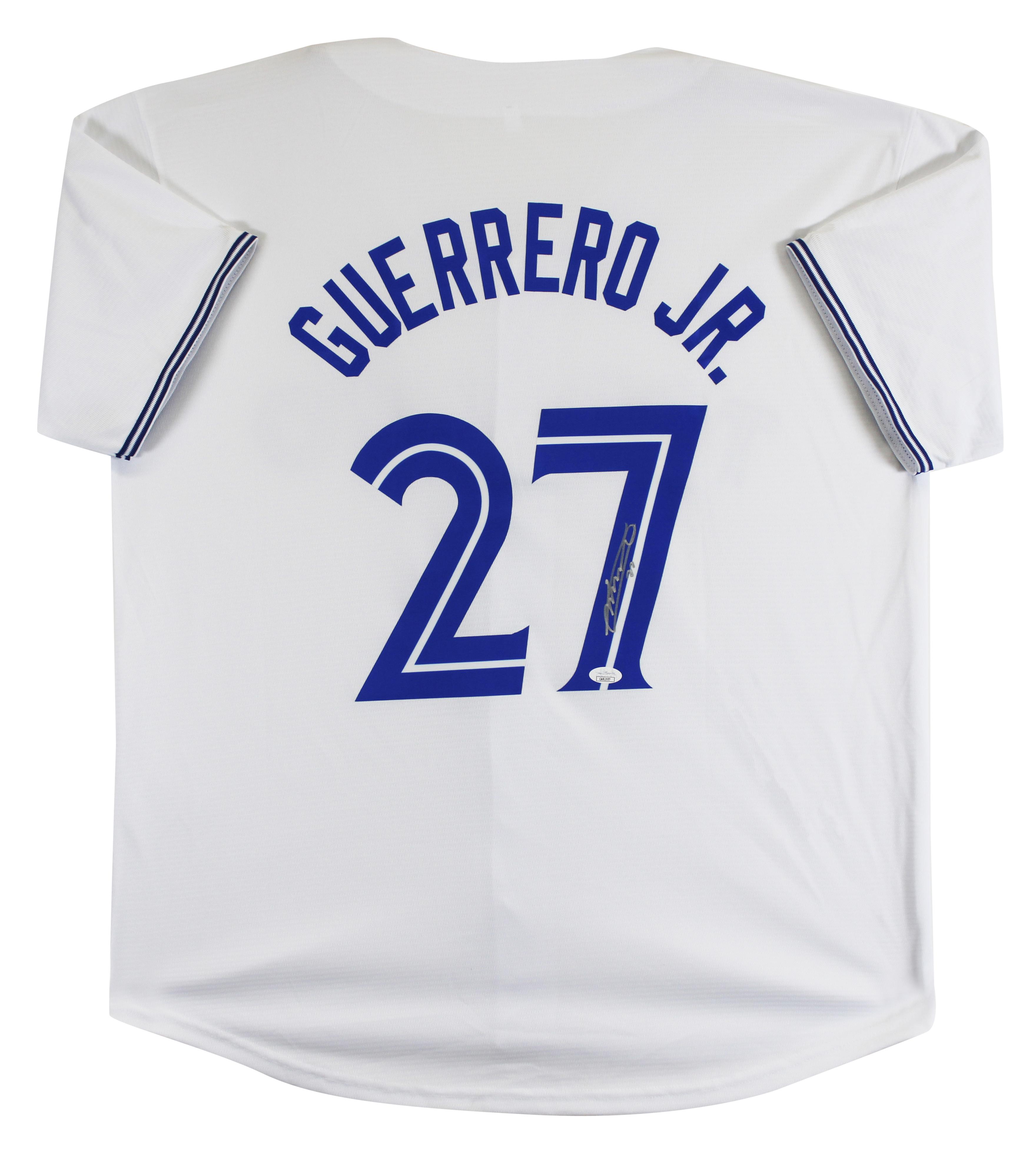 Vladimir Guerrero Jr. Signed Jersey (JSA) at PristineAuction.com Vladimir Guerrero Jr. Signed Jersey (JSA) at PristineAuction.com