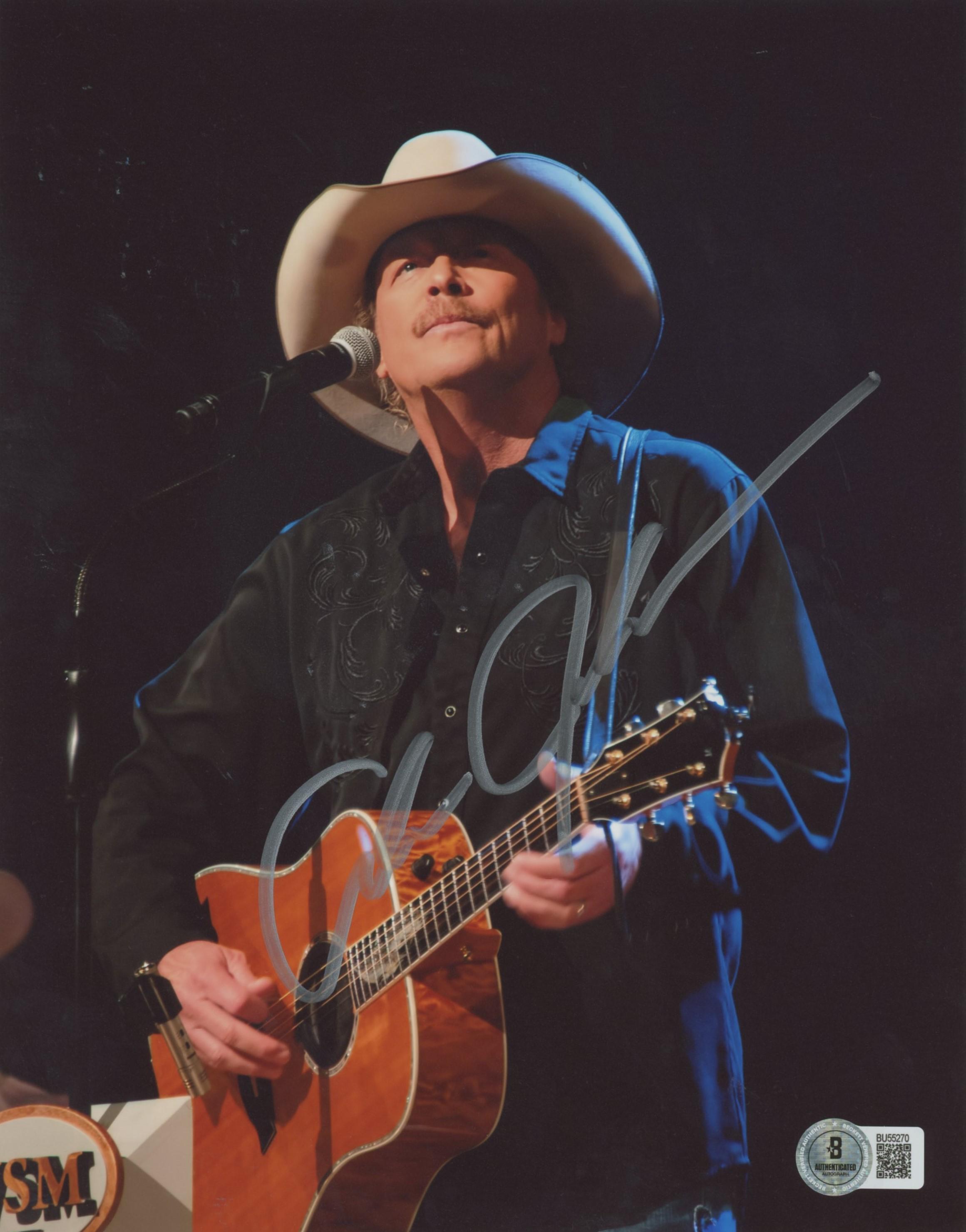 Alan Jackson Signed 8x10 Photo (Beckett) at PristineAuction.com Alan Jackson Signed 8x10 Photo (Beckett) at PristineAuction.com