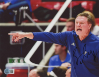 Bill Self Signed Jayhawks 8x10 Photo (Beckett) at PristineAuction.com
