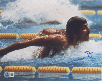 Mark Spitz Signed Olympics 8x10 Photo (Beckett) at PristineAuction.com