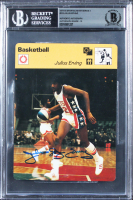 Julius "Dr. J" Erving Signed 1977 SS 3 #315 RC (BGS | Auto Grade 10) at PristineAuction.com