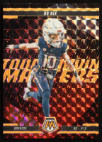 Bo Nix 2025 Panini Mosaic Touchdown Masters Mosaic Orange Fluorescent #1 at PristineAuction.com