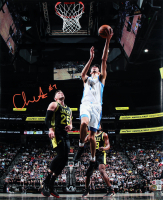 Chet Holmgren Signed Thunder 16x20 Photo (Beckett) at PristineAuction.com