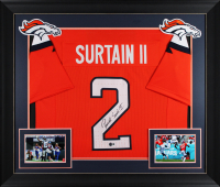 Patrick Surtain II Signed Custom Framed Jersey Display (Beckett) at PristineAuction.com