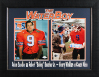 Adam Sandler & Henry Winkler Signed "The Waterboy" Custom Framed Photo Display (Beckett) at PristineAuction.com