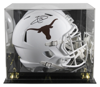 Earl Thomas Signed Texas Longhorns Full-Size Speed Helmet with Display Case (Beckett) at PristineAuction.com